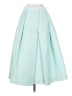 Tibi Solid Teal Formal Skirt Size 4 - photo 1