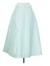 Tibi Solid Teal Formal Skirt Size 4 - photo 2