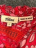 Tolani 100% Viscose Red Short Sleeve Blouse Size L - photo 7