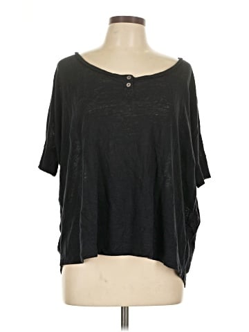 Bobi Short Sleeve Henley (view 1)