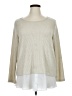 Calvin Klein Ivory Long Sleeve Top Size 1X - photo 1