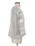 American Eagle Outfitters Print Gray Pullover Sweater Size S - photo 4