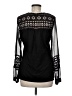 MONORENO Black Long Sleeve Blouse Size M - photo 2