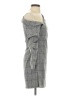Mossman Plaid Gray Casual Dress Size 2 - photo 4