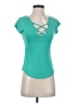 Mine Teal Short Sleeve Top Size S - photo 1