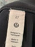 Lululemon Athletica Black Active Pants Size 27 waist - photo 7