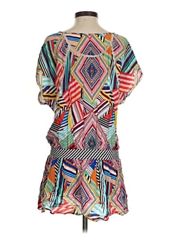 Red Carter Short Sleeve Blouse (view 2)