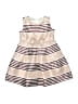 Bonnie Jean Stripes Tan Dress Size 2T - photo 1
