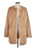 oasis Tan Faux Fur Jacket Size M - photo 1