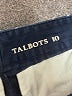 Talbots Polka Dots Blue Casual Pants Size 10 - photo 7