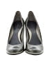 AK Anne Klein 100% Leather Gray Green Heels Size 7 - photo 2