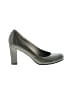AK Anne Klein 100% Leather Gray Green Heels Size 7 - photo 1