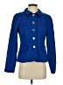 Nina Mclemore 100% Wool Blue Wool Blazer Size 2 - photo 1