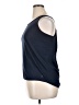 Balance Collection Blue Sleeveless T-Shirt Size XL - photo 5