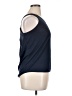 Balance Collection Blue Sleeveless T-Shirt Size XL - photo 4