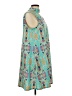 Discount Divas Paisley Teal Casual Dress Size L - photo 4