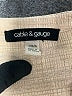 Cable & Gauge Tan Short Sleeve Top Size L - photo 7