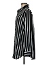Shein 100% Polyester Stripes Black Long Sleeve Blouse Size 8 - 10 - photo 5