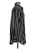 Shein 100% Polyester Stripes Black Long Sleeve Blouse Size 8 - 10 - photo 4