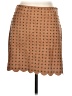 Pants Store 100% Polyester Polka Dots Tan Casual Skirt Size L - photo 1