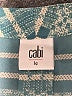 CAbi Teal Long Sleeve Blouse Size L - photo 7