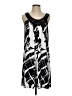Blu Sage Graphic Silver Cocktail Dress Size S - photo 1