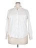 Apt. 9 White Long Sleeve Button-Down Shirt Size XXL - photo 1