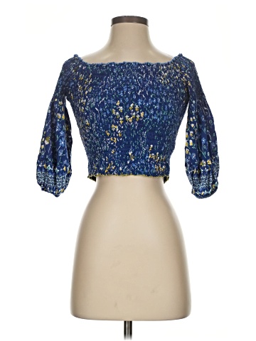 Poupette St. Barth 3/4 Sleeve Blouse (view 1)