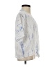 Rails Tie-dye Multi Color Blue Short Sleeve Blouse Size XS - photo 4