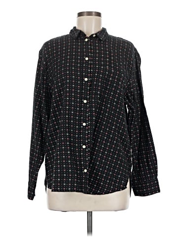 Madewell Oversized Ex-Boyfriend Shirt in Mayfair Foulard (view 1)