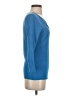 Cyrus Blue 3/4 Sleeve Top Size S - photo 4