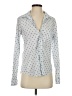 Frank & Eileen Polka Dots Blue Long Sleeve Blouse Size S - photo 1
