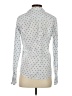 Frank & Eileen Polka Dots Blue Long Sleeve Blouse Size S - photo 2