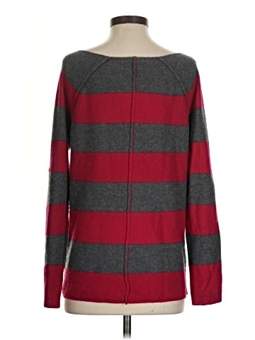 Aqua Cashmere Pullover Sweater (view 2)