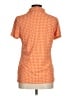Assorted Brands Hearts Orange Short Sleeve Blouse Size M - photo 2