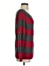 Aqua 100% Cashmere Stripes Red Cashmere Pullover Sweater Size XS - photo 4