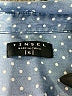 Tinsel 100% Lyocell Polka Dots Blue Long Sleeve Button-Down Shirt Size XL - photo 7