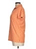 Assorted Brands Hearts Orange Short Sleeve Blouse Size M - photo 5