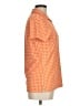 Assorted Brands Hearts Orange Short Sleeve Blouse Size M - photo 4