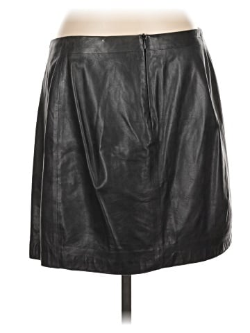 Vince. Leather Skirt (view 2)