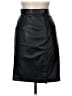 Assorted Brands 100% Leather Solid Black Leather Skirt Size 9 - 10 - photo 2