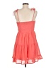 Wild Fable 100% Polyester Hearts Orange Cocktail Dress Size M - photo 2