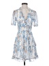 Unbranded Print Blue Cocktail Dress Size S - photo 1