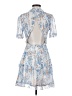 Unbranded Print Blue Cocktail Dress Size S - photo 2