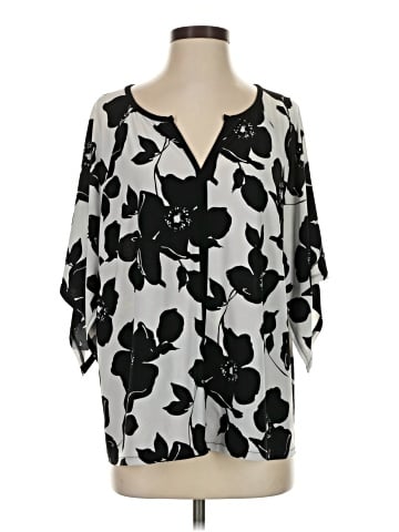 db established 1962 3/4 Sleeve Blouse (view 1)