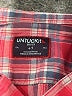 UNTUCKit 100% Cotton Plaid Red Long Sleeve Button-Down Shirt Size 4 - photo 3
