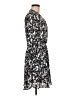 Xhilaration 100% Polyester Print Black Casual Dress Size M - photo 4