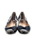 Salvatore Ferragamo Animal Print Snake Print Blue Flats Size 8 1/2 - photo 2
