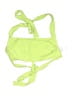 Vestique Solid Green Swimsuit Top Size M - photo 1