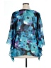 Colleen Lopez 100% Polyester Teal 3/4 Sleeve Blouse Size L - photo 2